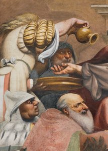 Zentrales Kirchenschiff, Dritter südlicher Bogen, Aufstieg nach Kalvaria, Il Pordenone von Giovanni Antonio Pordenone