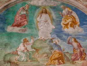 Die Verklärung Christi, ca. 1529 von Giovanni Antonio Pordenone