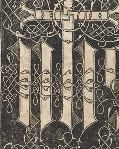 Essempio di recammi, Seite 17 recto von Giovanni Antonio Tagliente