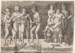 Allegorie des Falls der unwissenden Menschheit: Virtus Combusta