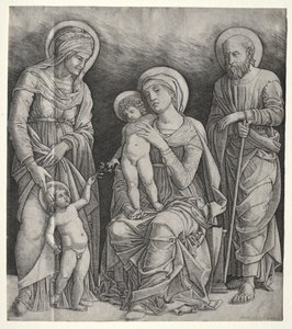 Heilige Familie mit St. Elisabeth und dem kleinen St. Johannes dem Täufer