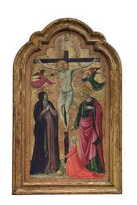 Kreuzigung mit der Heiligen Lucia, ca. 1465-70