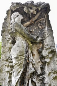 Saint Vincent Friedhof/Rue Lucien Gaulard/Paris XVIII/Ile de France/Frankreich