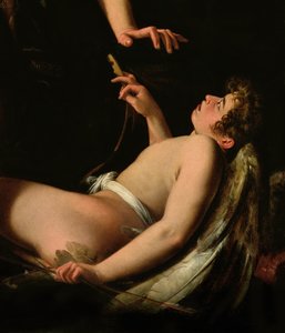 Detail von Amor aus Heilige und Profane Liebe, 1602 von Giovanni Baglione