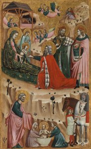 Geburt Christi und die Anbetung der Heiligen Drei Könige, 1325-50