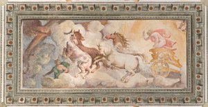 Der Sonnenwagen von Apollo gefahren, Apollo-Loggia, ca. 1560