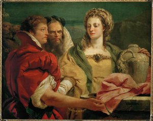 Rebecca am Brunnen von Giovanni Battista (1696 1770) Tiepolo