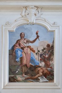 Wachsamkeit triumphiert über den Schlummer von Giovanni Battista Tiepolo