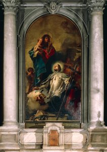 Die Jungfrau erscheint dem heiligen Johannes von Nepomuk von Giovanni Battista Tiepolo