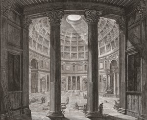 Innenraum des Pantheon, Rom, Italien