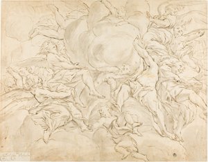 Herrlichkeit der Engel von Giovanni Battista Beinaschi