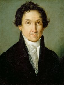 Selbstporträt von Giovanni Battista Borghesi (1790-1846) von Giovanni Battista Borghesi