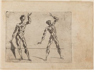 Aus "Bizzarie di varie Figure" von Giovanni Battista Bracelli
