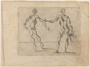 Aus "Bizzarie di varie Figure" von Giovanni Battista Bracelli