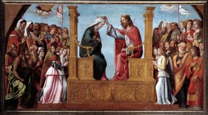 Die Krönung der Jungfrau von Giovanni Battista Cima da Conegliano