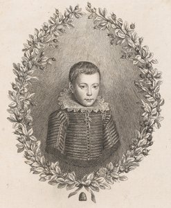 John Milton als Junge, 1760 von Giovanni Battista Cipriani