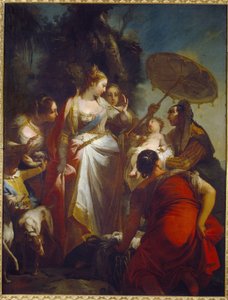 Die Auffindung des Moses von Giovanni Battista Crosato