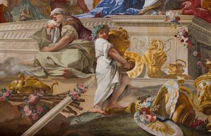 Das Opfer der Iphigenie (Sacrificio di Ifigenia), (Detail)