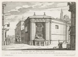 Dianafontein van de Quattro Fontane te Rome
