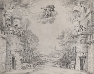 Szene aus Il Triompho della Pieta, 1640-69