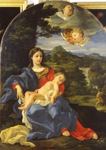 Rast während der Flucht nach Ägypten von Giovanni Battista Gaulli