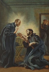 St. Ignatius von Loyola sendet St. Franz Xaver nach Indien