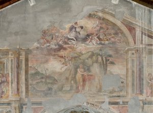 Maria Magdalena in der Wüste, Detail