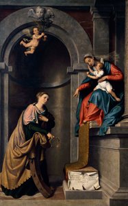 Heirat der Heiligen Katharina von Giovanni Battista Moroni, Kirche St. Bartholomäus, Almenno
