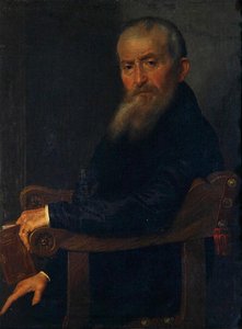 Porträt des Dichters Giovanni Antonio Pantera, ca. 1571-72 von Giovanni Battista Moroni