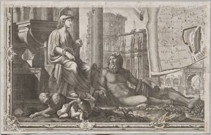 Neue Karte von Rom, herausgegeben von Giambattista Nolli im Jahr 1748, bekannt als La Pianta Grande di Roma von Giovanni Battista Nolli