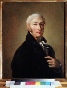 Porträt des Schriftstellers und Historikers Nikolai Karamzin von Giovanni Battista Ortolani Damon
