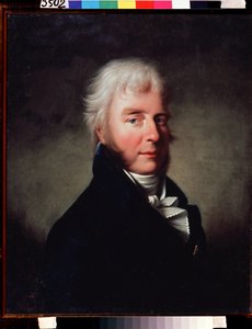 Porträt des Prinzen Sergei F. Golitsyn von Giovanni Battista Ortolani Damon