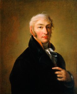 Porträt des Autors und Historikers Nikolai M. Karamzin, 1805 von Giovanni Battista Ortolani Damon
