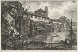Cloaca Maxima in Rom von Giovanni Battista Piranesi