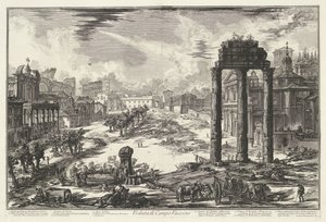 Forum Romanum in Rom von Giovanni Battista Piranesi