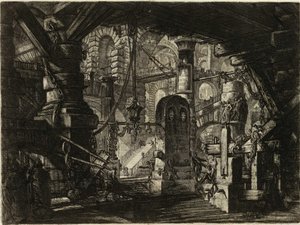 Aus der Serie Die imaginären Gefängnisse (Le Carceri d