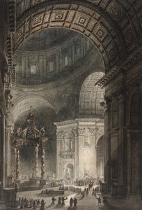 Beleuchtung des Kreuzes in St. Peter am Karfreitag, 1787 von Giovanni Battista Piranesi