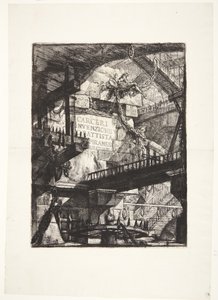Imaginäre Gefängnisse. Titel von Giovanni Battista Piranesi