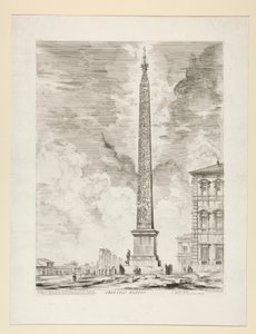 Ägyptischer Obelisk, aus Vedute di Roma