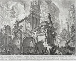Teil eines geräumigen und prächtigen Hafens für die alten Römer, der auf einen großen Marktplatz führt, 1761-80