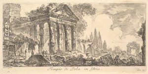 Platte 21: Tempel von Pola in Istrien, ca. 1748