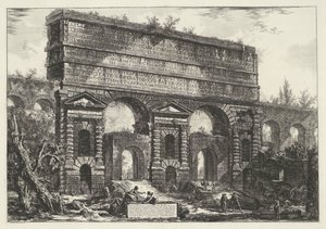 Porta Maggiore in Rom von Giovanni Battista Piranesi