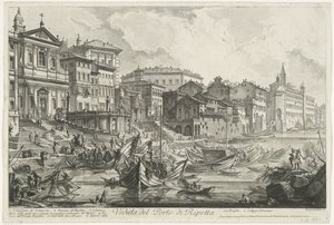 Porto di Ripetta in Rom