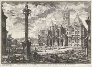 Santa Maria Maggiore in Rom von Giovanni Battista Piranesi