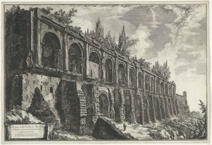Tempel des Hercules Victor in Tivoli von Giovanni Battista Piranesi