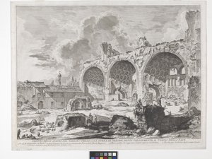 Die Basilika von Konstantin von Giovanni Battista Piranesi
