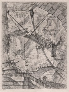 Die Zugbrücke, aus Carceri d
