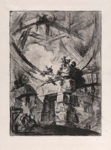 Das Riesenrad, Platte 9 aus Carceri d