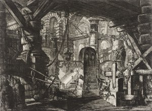 Der Pier mit Ketten von Giovanni Battista Piranesi