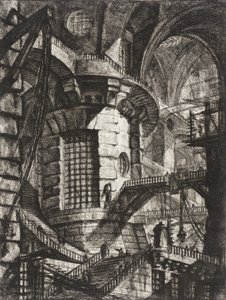 Der Runde Turm von Giovanni Battista Piranesi